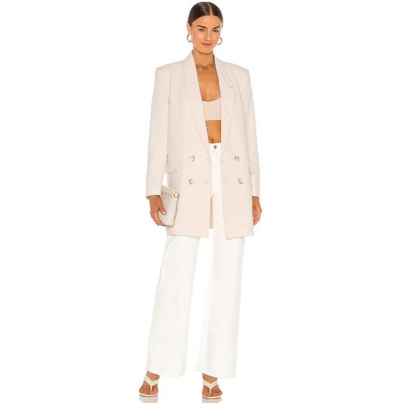 BB Dakota by Steve Madden Dressed To Thrill Blazer Jacket Ivory